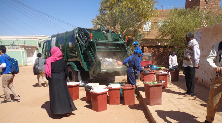 Strengthening solid waste management in Khartoum State of more than 7