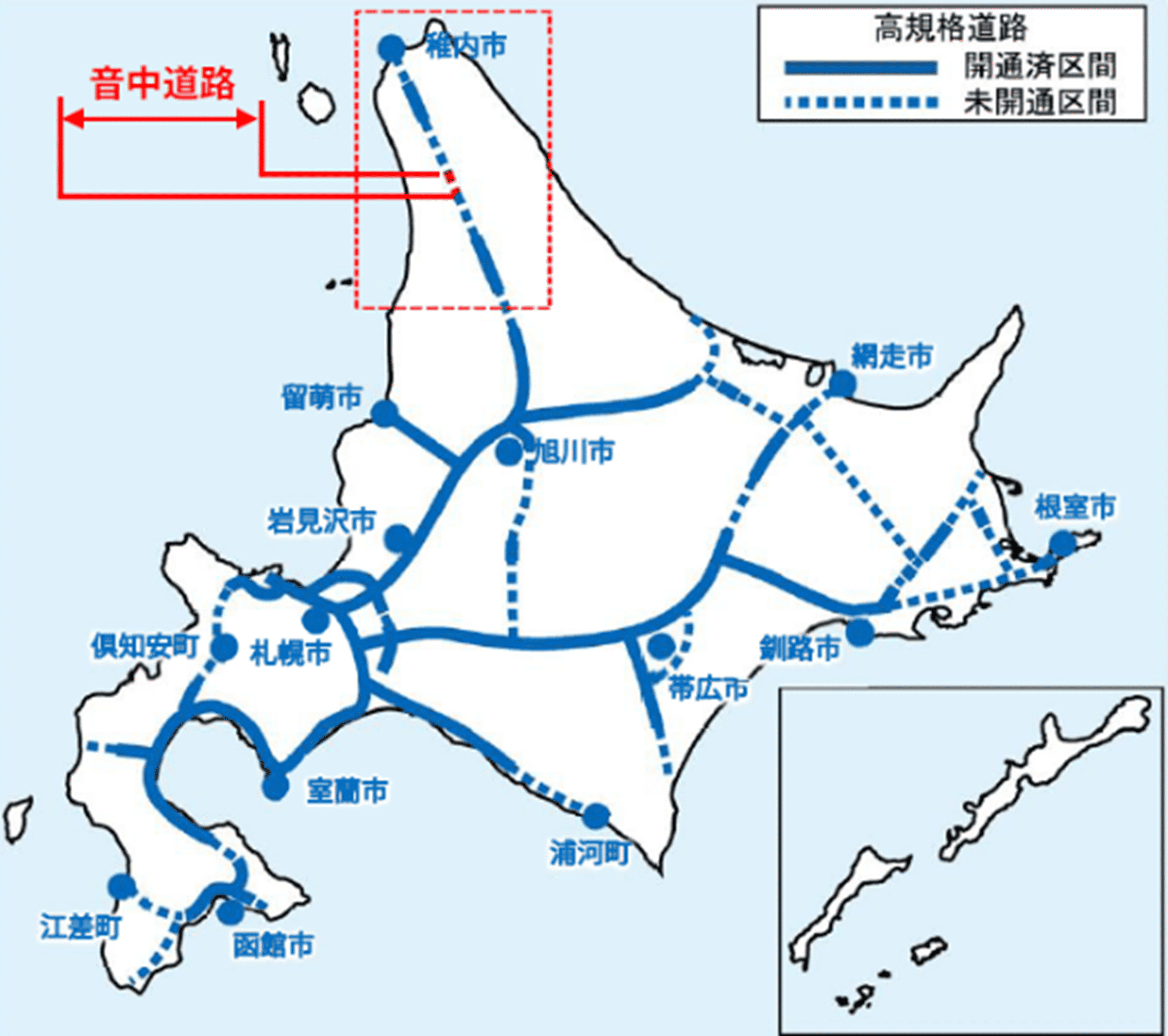 事業位置図