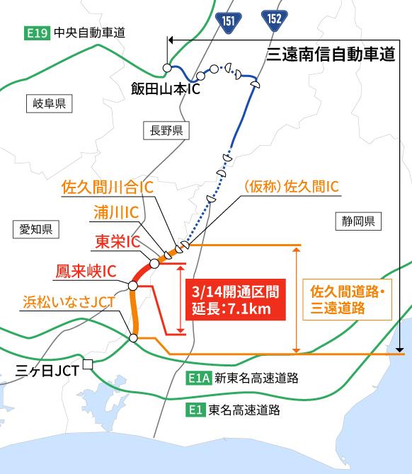 三遠南信自動車道